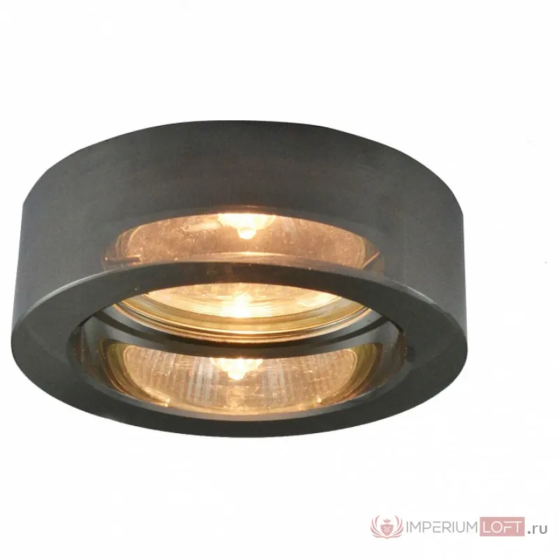 Встраиваемый светильник Arte Lamp Wagner A5223PL-1CC Цвет арматуры хром Цвет плафонов серый от ImperiumLoft
