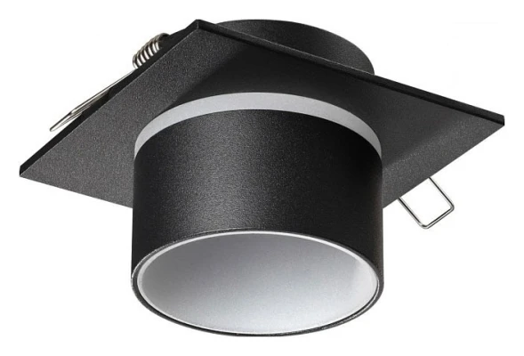Встраиваемый светильник Novotech Lirio 370717 Цвет плафонов черный