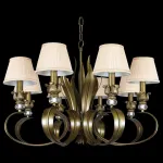 Подвесная люстра Lightstar Antique 783081 Цвет арматуры бронза Цвет плафонов кремовый от ImperiumLoft