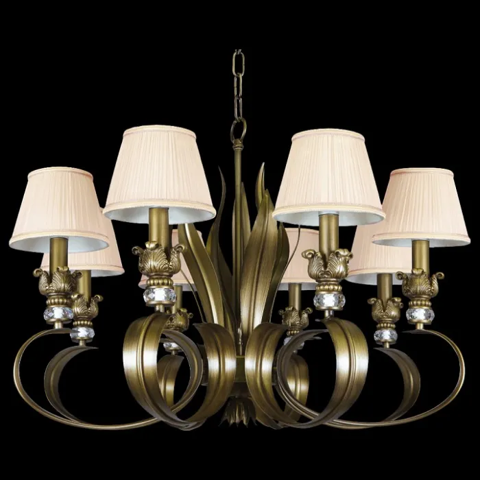Подвесная люстра Lightstar Antique 783081 Цвет арматуры бронза Цвет плафонов кремовый от ImperiumLoft