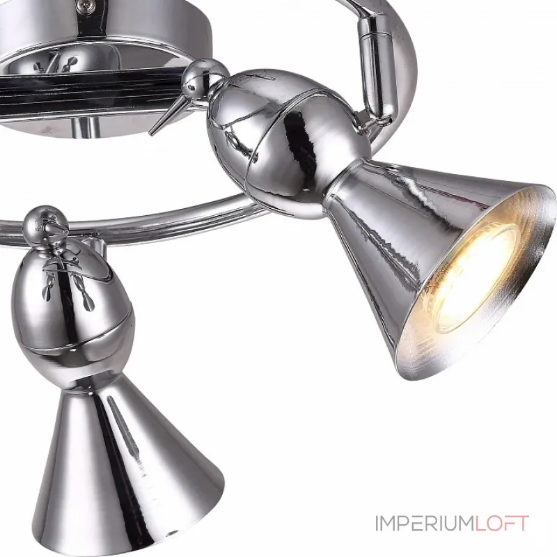 Спот Arte Lamp Picchio A9229PL-3CC Цвет арматуры хром Цвет плафонов хром Спот Arte Lamp Picchio A9229PL-3CC Цвет арматуры хром Цвет плафонов хром