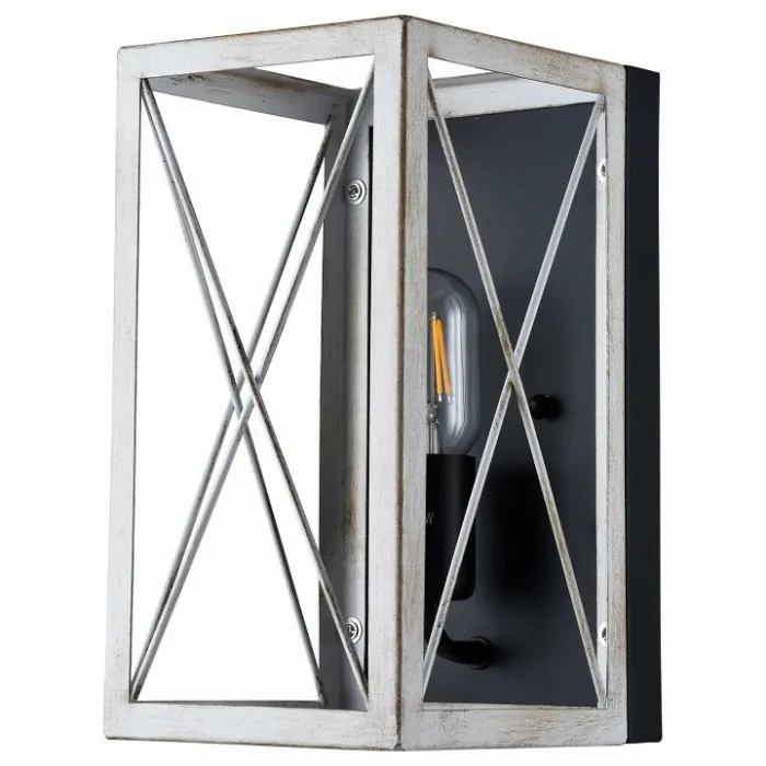 Бра Stilfort Kaizer 3004/01/01W Цвет плафонов белый Цвет арматуры черный от ImperiumLoft