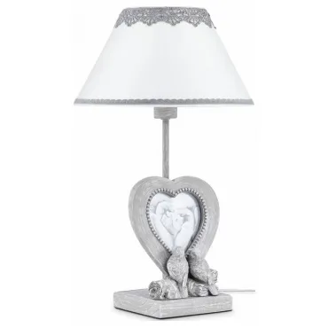 Настольная лампа декоративная Maytoni Bouquet ARM023-11-S Цвет арматуры серый Цвет плафонов белый от ImperiumLoft