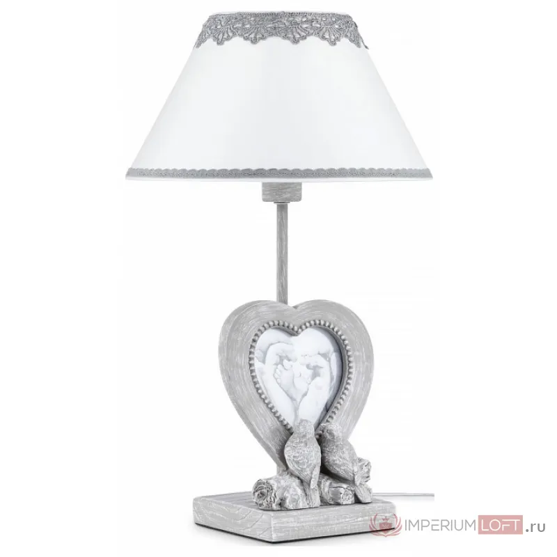Настольная лампа декоративная Maytoni Bouquet ARM023-11-S Цвет арматуры серый Цвет плафонов белый от ImperiumLoft