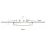 Встраиваемый светильник Donolux DL18836 DL18836/5W White R Dim