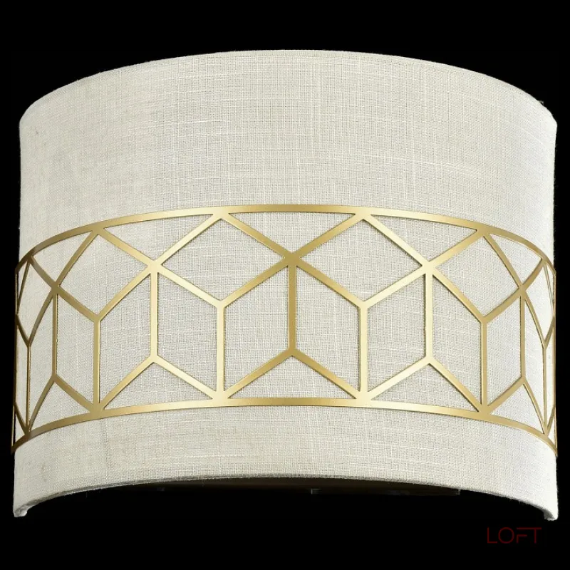 Накладной светильник Maytoni Messina H223-WL-02-G Цвет арматуры золото Цвет плафонов кремовый от ImperiumLoft Накладной светильник Maytoni Messina H223-WL-02-G Цвет арматуры золото Цвет плафонов кремовый от ImperiumLoft