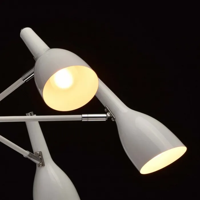 Люстра на штанге MW-Light Астор 545012506 Цвет арматуры белый Цвет плафонов белый от ImperiumLoft