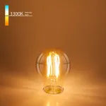 Лампа светодиодная Elektrostandard BLE2705 E27 8Вт 3300K a048278 Цвет арматуры никель Цвет плафонов белый от ImperiumLoft