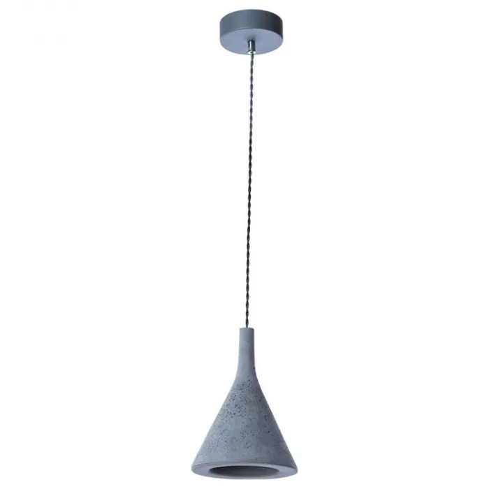 Подвесной светильник Arte Lamp Bender 1 A4324SP-1GY Цвет плафонов серый Цвет арматуры серый от ImperiumLoft