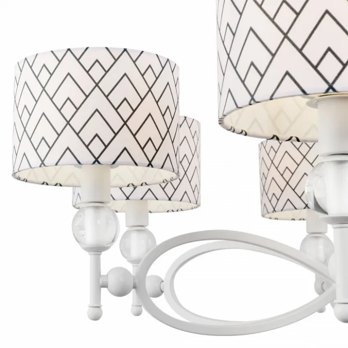 Подвесная люстра Lamp4You Modern 3 M2-07-WM-LMP-Y-16 Цвет плафонов черно-белый от ImperiumLoft