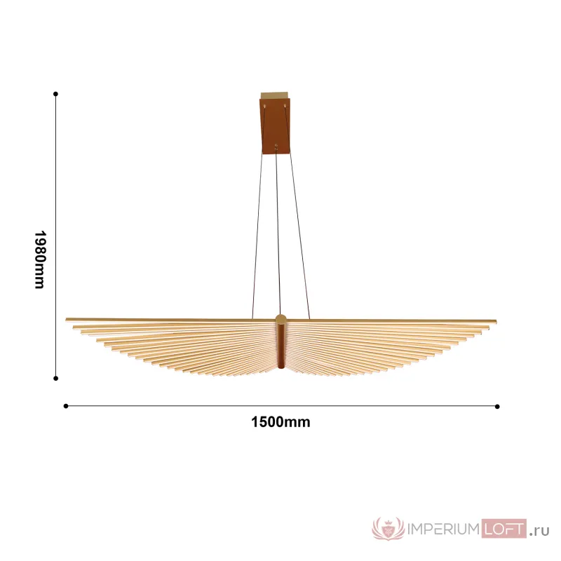 Подвесная люстра Favourite Vingar 4380-1P от ImperiumLoft