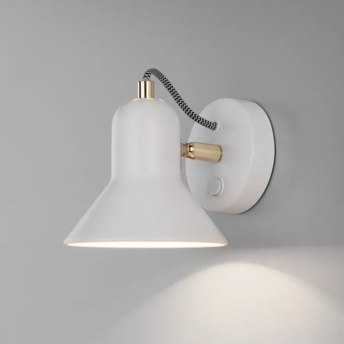Бра Eurosvet Canotier 20083/1 белый/золото от ImperiumLoft