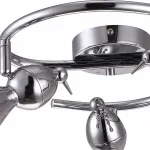 Спот Arte Lamp Picchio A9229PL-3CC Цвет арматуры хром Цвет плафонов хром