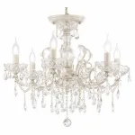 Подвесная люстра Maytoni Sevilla DIA004-06-WG Цвет арматуры кремовый Цвет плафонов прозрачный от ImperiumLoft