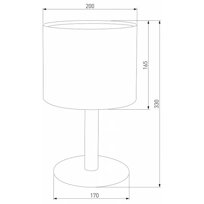 Настольная лампа декоративная TK Lighting Deva 5217 Deva White от ImperiumLoft