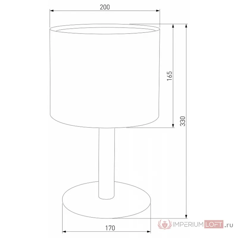 Настольная лампа декоративная TK Lighting Deva 5217 Deva White от ImperiumLoft