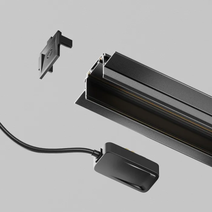 Токопровод концевой Maytoni Accessories for tracks Radity TRA084B-12B-200 от ImperiumLoft