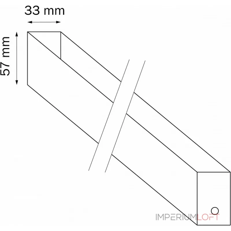 Трек накладной Lightstar Barra 505017 Трек накладной Lightstar Barra 505017