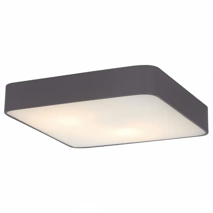 Накладной светильник Arte Lamp Cosmopolitan A7210PL-3BK Цвет арматуры черный Цвет плафонов белый от ImperiumLoft