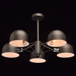 Люстра на штанге MW-Light Даунтаун 1 691011205 Цвет арматуры коричневый Цвет плафонов коричневый от ImperiumLoft