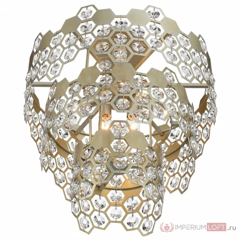 Светильник на штанге ST-Luce Favoleno SL1102.202.05 Цвет арматуры кремовый Цвет плафонов кремовый от ImperiumLoft