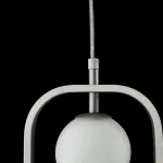 Подвесной светильник Maytoni Avola MOD431-PL-01-WS Цвет арматуры серебро Цвет плафонов белый от ImperiumLoft