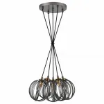 Подвесной светильник Vele Luce Incredibile 654 VL6212P05 Цвет арматуры серебро Цвет плафонов серебро от ImperiumLoft