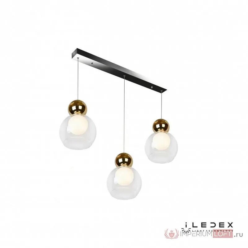 Подвесной светильник iLedex Blossom C4476-3L GL от ImperiumLoft