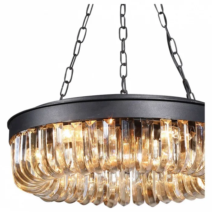 Подвесной светильник DeLight Collection Crystal Black KR0295P-5 black от ImperiumLoft