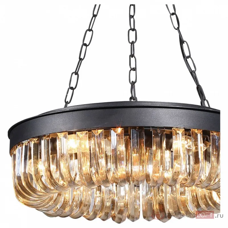 Подвесной светильник DeLight Collection Crystal Black KR0295P-5 black от ImperiumLoft
