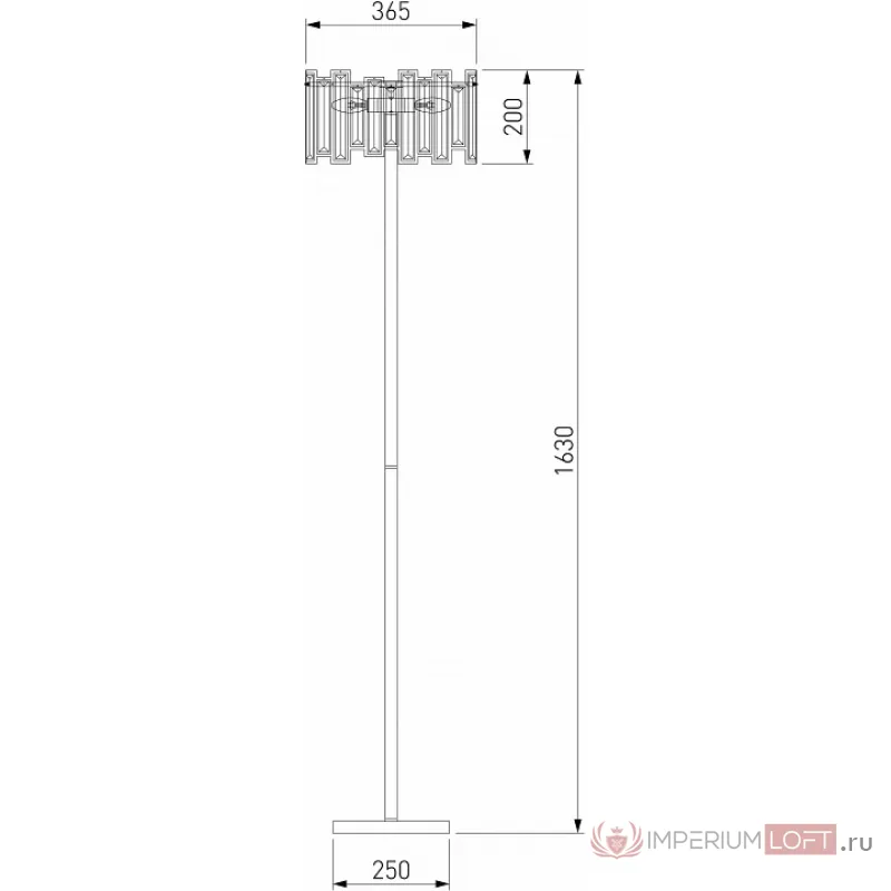 Торшер Bogate's Cella 01150/3 Strotskis от ImperiumLoft