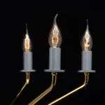 Люстра на штанге MW-Light Атмосфера 699010906 Цвет арматуры золото Цвет плафонов белый от ImperiumLoft
