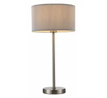 Настольная лампа декоративная Arte Lamp Mallorca A1021LT-1SS Цвет плафонов серый Цвет арматуры никель