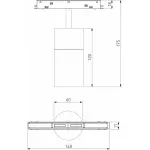 Трековый светильник Elektrostandard Slim Magnetic 85075/01