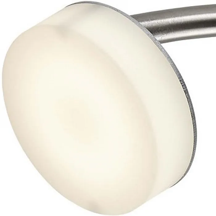 Спот TopLight Penelope TL1237Y-03SN Цвет арматуры никель Цвет плафонов белый от ImperiumLoft