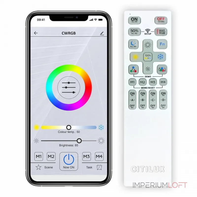 Подвесная люстра Citilux Электрон CL710A104S 