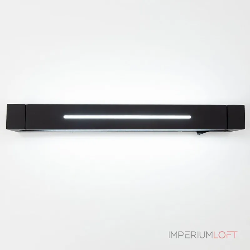 Подсветка для зеркала Citilux Визор CL708241N Цвет арматуры черный Цвет плафонов белый