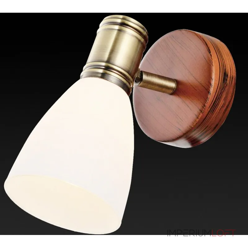 Спот TopLight Sharyl TL3720Y-01BB Цвет арматуры бронза Цвет плафонов белый