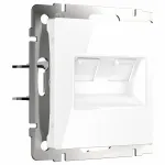 Розетка двойная Ethernet RJ-45 без рамки Werkel W118 1 W1181101