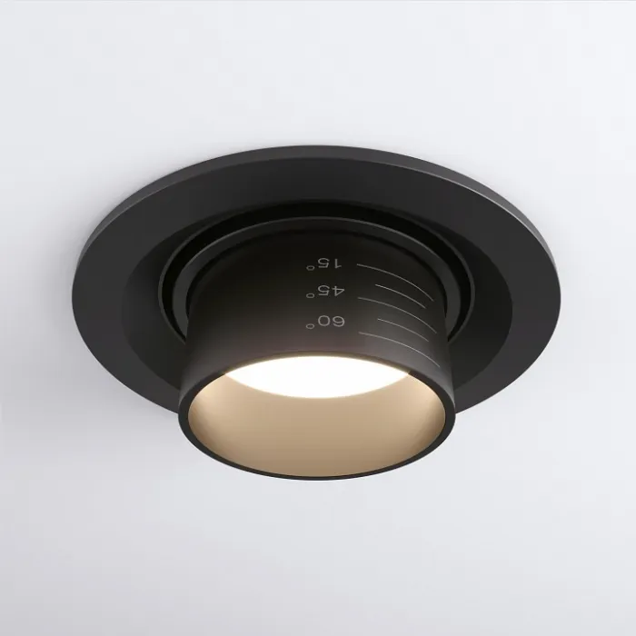 Встраиваемый светильник на штанге Elektrostandard 9920 LED a052478 Цвет арматуры черный Цвет плафонов черный от ImperiumLoft
