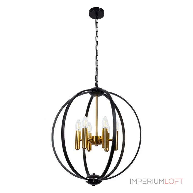 Подвесная люстра Arte Lamp Castula A7013SP-6BK