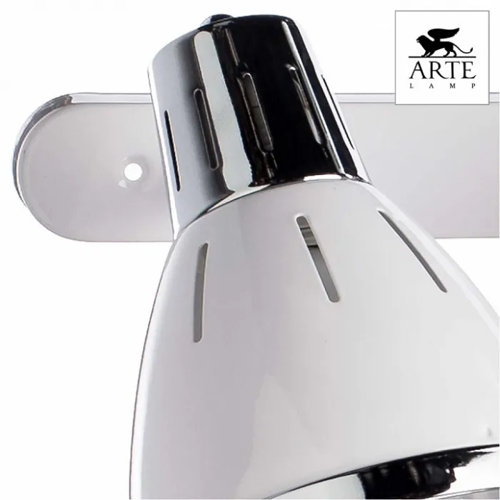 Спот Arte Lamp Marted A2215PL-4WH Цвет арматуры хром Цвет плафонов белый от ImperiumLoft