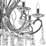 Подвесная люстра Osgona Elegante 708084 Цвет арматуры хром Цвет плафонов прозрачный от ImperiumLoft