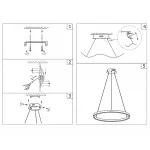 Подвесной светильник Kink Light Тор 08214,19A(3000K)