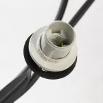Люстра на штанге Lussole Bagheria LSF-6203-06 Цвет арматуры коричневый Цвет плафонов оранжевый от ImperiumLoft
