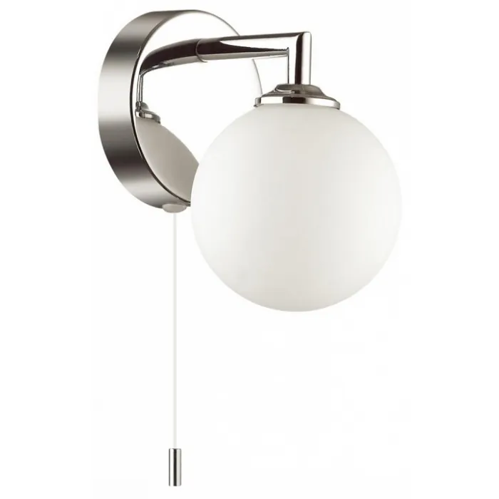Светильник на штанге Lumion Piper 4565/1W Цвет арматуры хром Цвет плафонов белый от ImperiumLoft