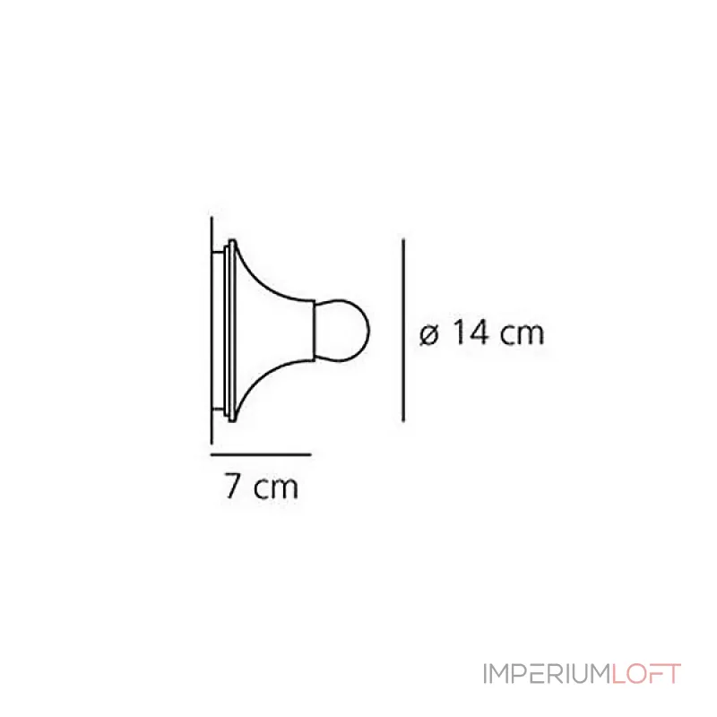 Накладной светильник Artemide A048120