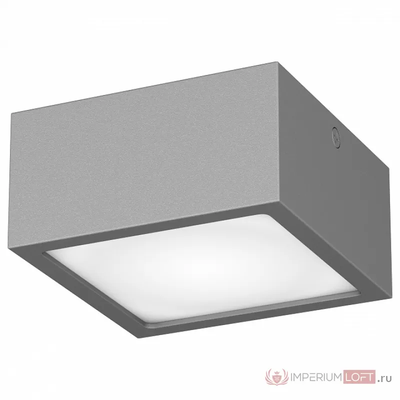 Накладной светильник Lightstar Zolla Quad LED-SQ 380294 Цвет плафонов белый Цвет арматуры серый от ImperiumLoft
