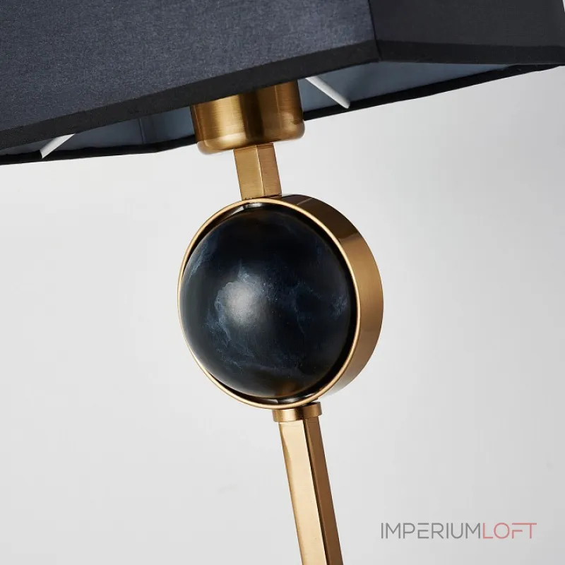 Настольная лампа декоративная Favourite Diva 2822-1T Цвет арматуры латунь Цвет плафонов черный от ImperiumLoft Настольная лампа декоративная Favourite Diva 2822-1T Цвет арматуры латунь Цвет плафонов черный от ImperiumLoft