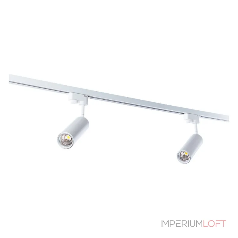 Светильник на штанге Arte Lamp Track Lights A1412PL-1WH Цвет арматуры белый Цвет плафонов белый от ImperiumLoft Светильник на штанге Arte Lamp Track Lights A1412PL-1WH Цвет арматуры белый Цвет плафонов белый от ImperiumLoft